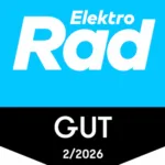 Siegel von Elektrorad: GUT aus Februar 2026