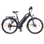 NCM Milano Plus 28-Zoll E-Trekkingbike in Schwarz – komfortables Elektro-Trekkingrad für Stadtfahrten, Pendeln und längere Touren