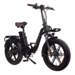 ET.Cycle F1000 E-Faltrad 20-Zoll in Schwarz – stylisches, kompaktes E-Bike für urbane Fahrten und Pendler