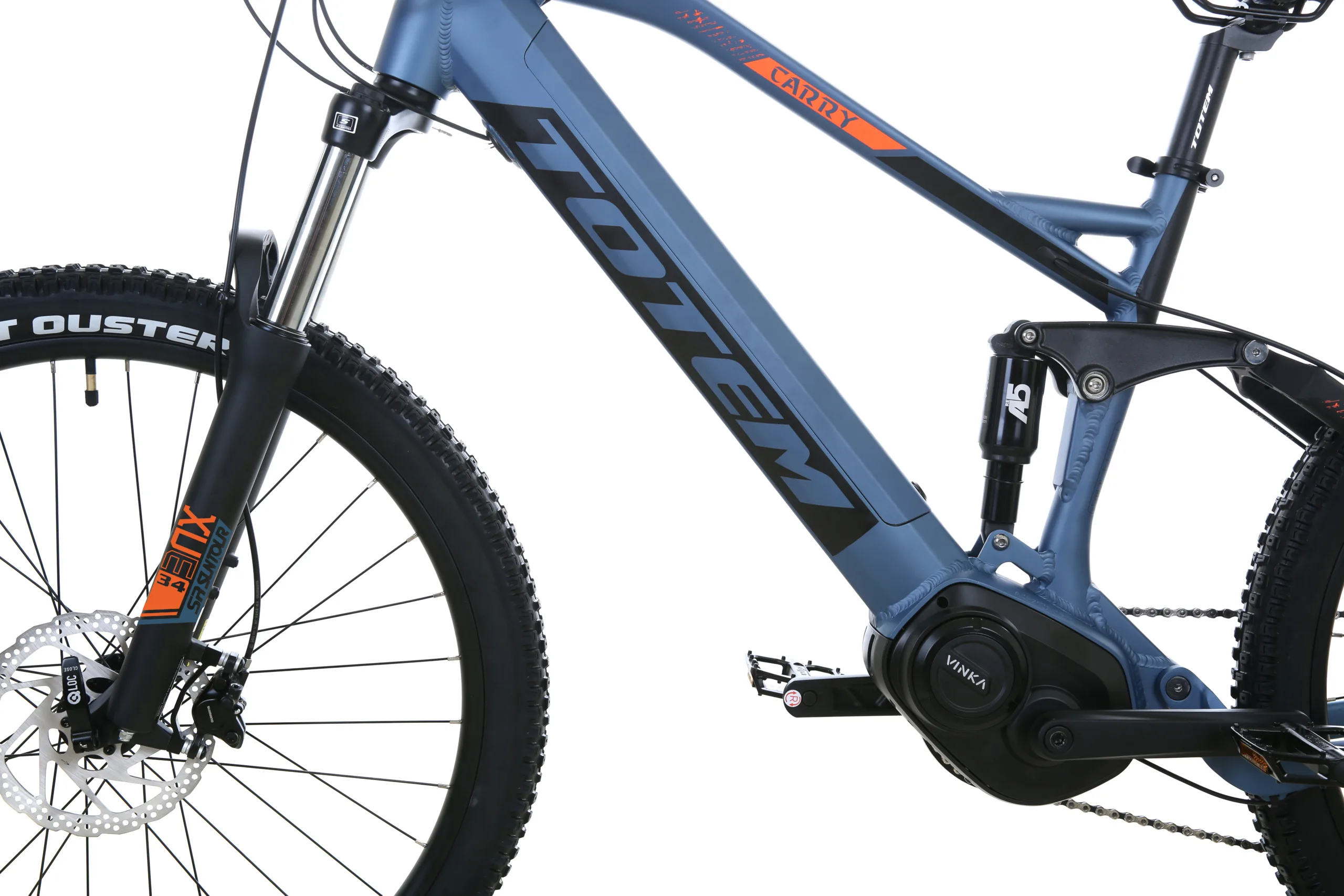 Rahmen am TOTEM E-Bike – Seitenansicht