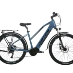 TOTEM Explorer E-Trekkingbike in Blaugrau – leistungsstarkes Elektro-Trekkingbike für pendeln und lange Radtouren