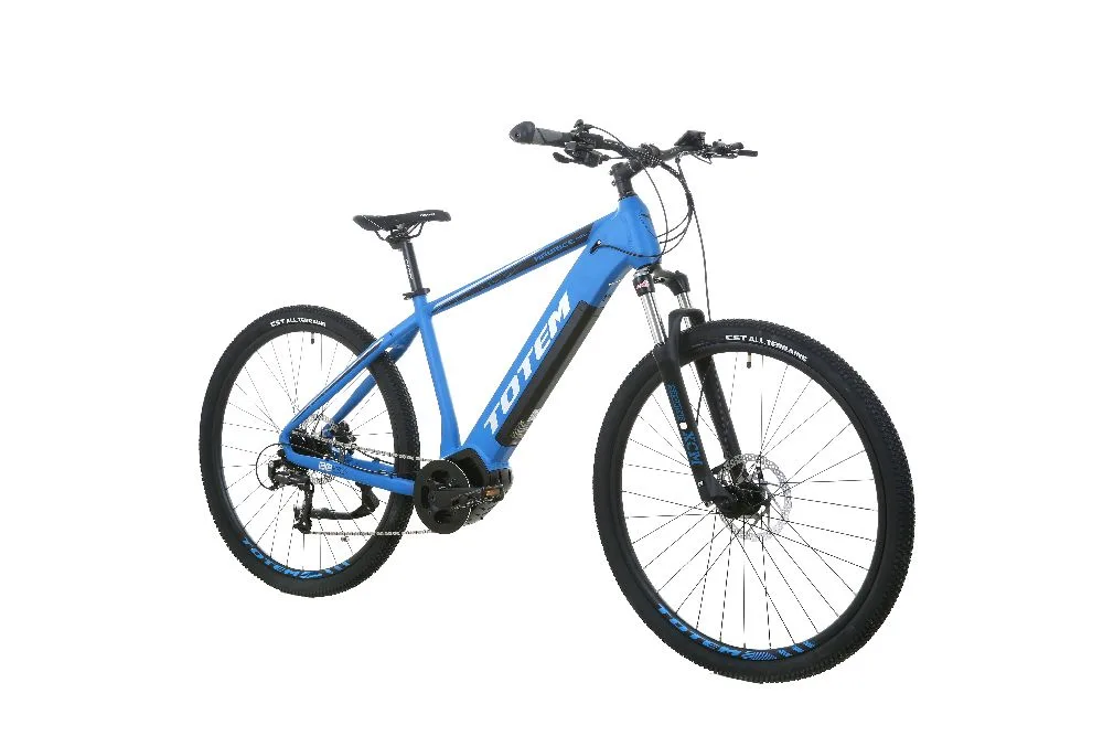 TOTEM Maurice Pro E-Mountainbike in Blau – leistungsstarkes Elektro-MTB für anspruchsvolle Trails und Offroad-Abenteuer