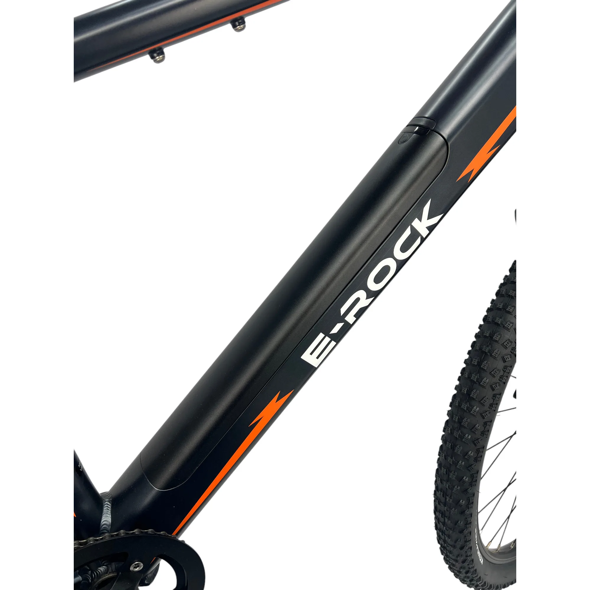 Rahmen am E-Rock X1 MTB E-Bike – Seitenansicht