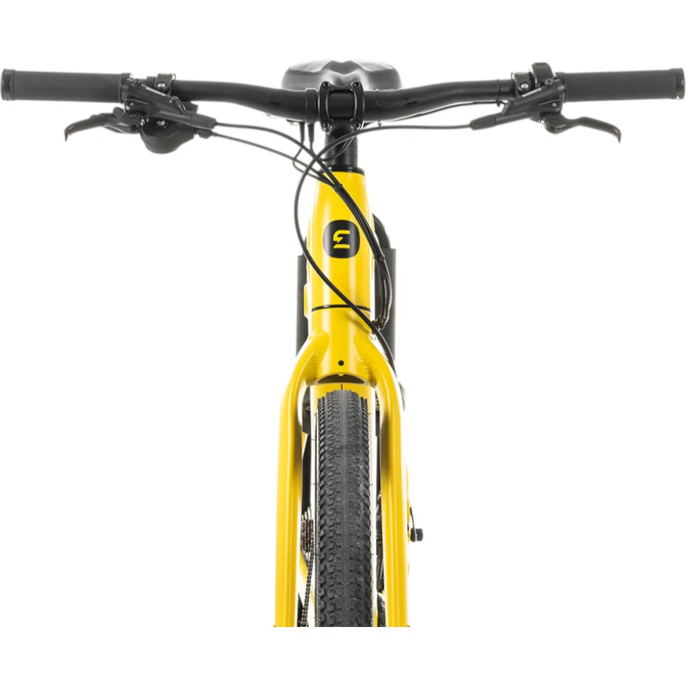 Vordere Ansicht am Eonic One Bandit E-Bike