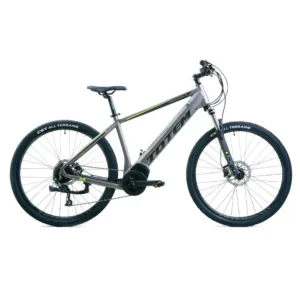 TOTEM Maurice E-Mountainbike in Silber – robustes Elektro-MTB für anspruchsvolle Trails und Offroad-Abenteuer