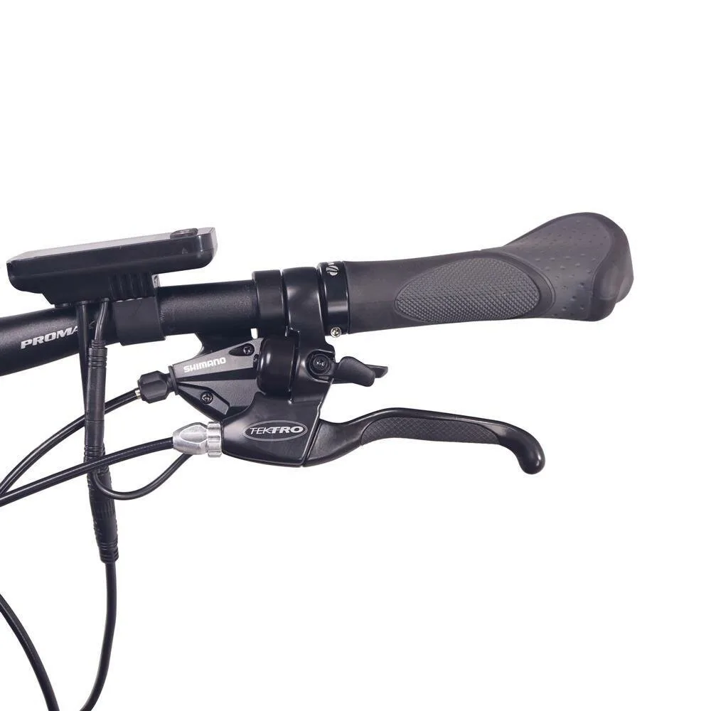 Vorderradbremsen eines NCM Aspen Fatbikes – Detailaufnahme