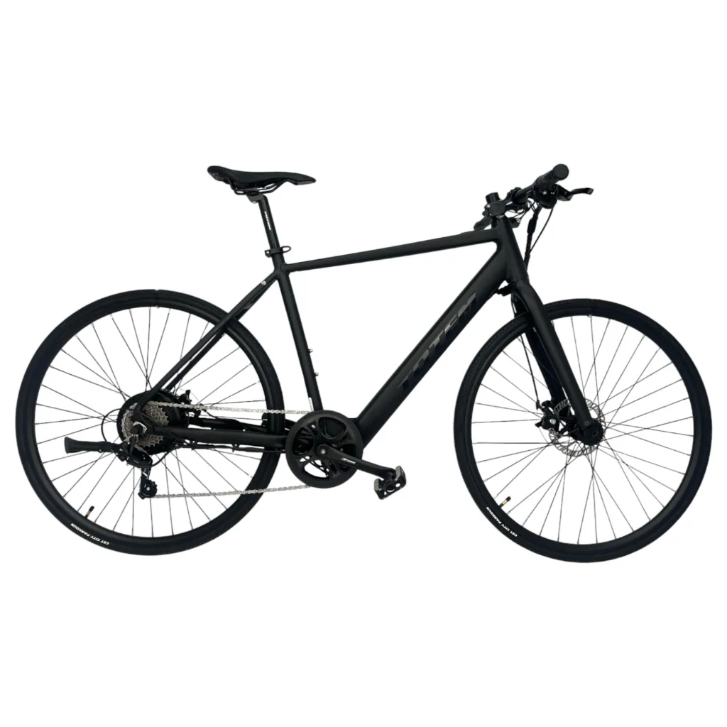 TOTEM Hemner E-Trekkingbike in Schwarz 20,5 Zoll – leistungsstarkes E-Bike für lange Touren und Outdoor-Abenteuer