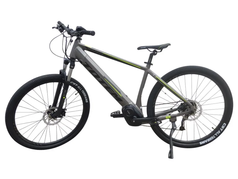TOTEM Maurice E-Mountainbike in Silber – robustes Elektro-MTB für anspruchsvolle Trails und Offroad-Abenteuer