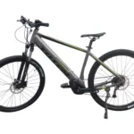 TOTEM Maurice E-Mountainbike in Silber – modernes Elektro-MTB mit starkem Antrieb für Berg- und Waldtouren