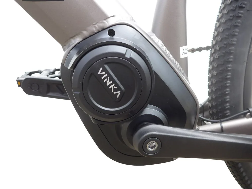 Mittelmotor der Marke Vinka eines TOTEM Maurice E-Bikes – Detailaufnahme