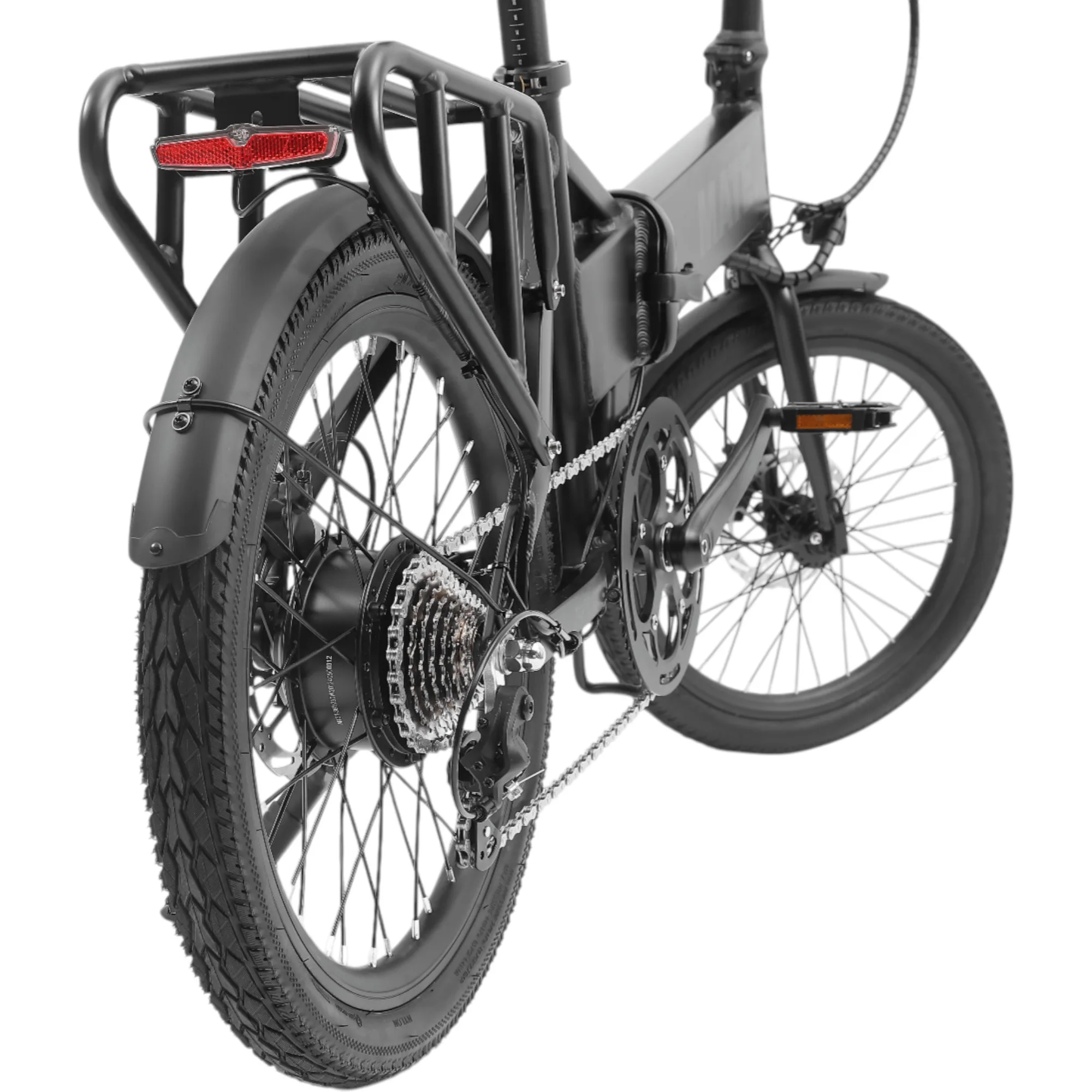 Seitenansicht des E-Bikes der Marke MATE GO Faltrad