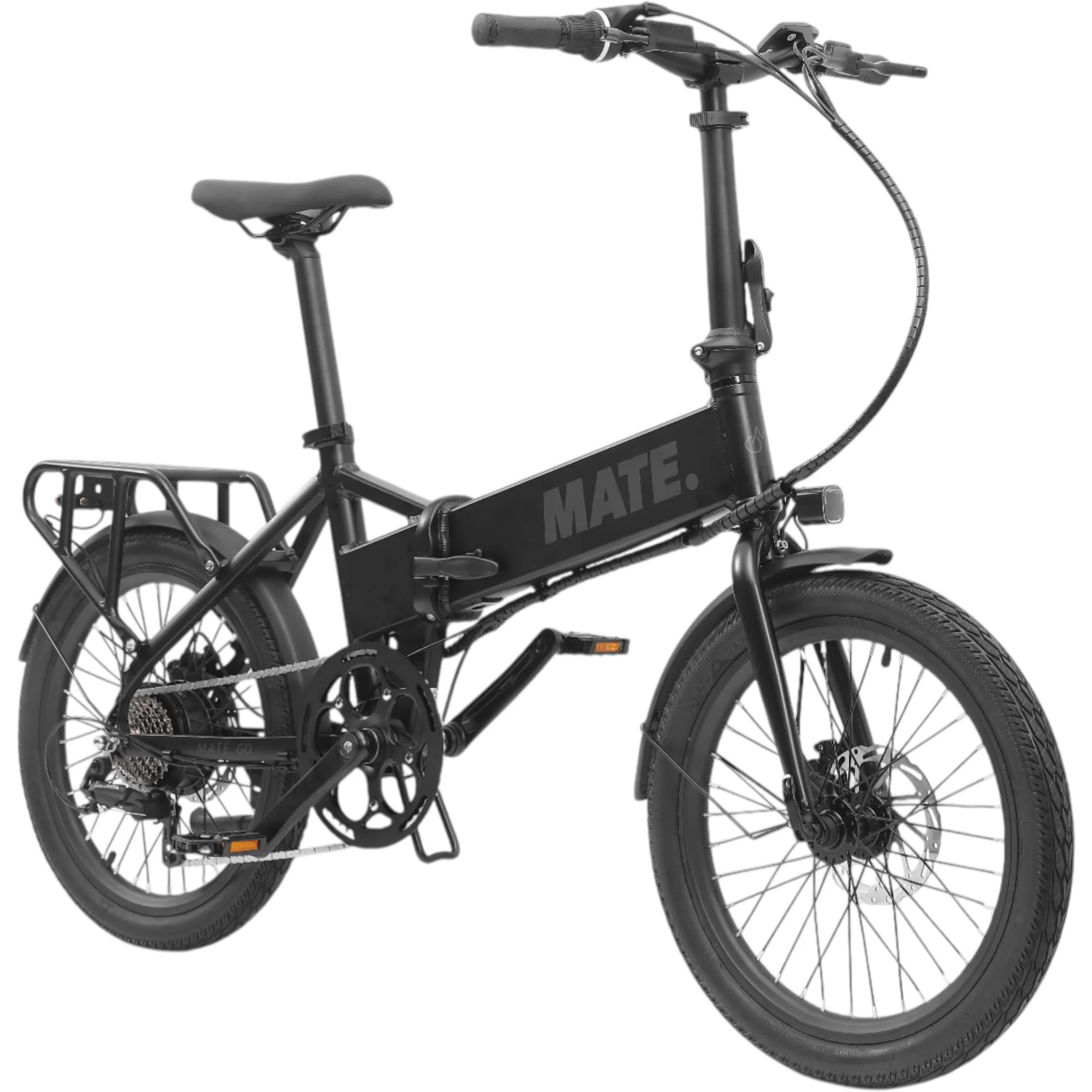MATE GO Faltrad Subdued Black – faltbares E-Bike für Stadtfahrten und urbane Mobilität