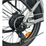 Detailansicht des Heckmotors am MATE-FUSION E-Bike