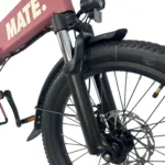 Reifen eines MATE ICON Faltrad E-Bikes – Detailaufnahme