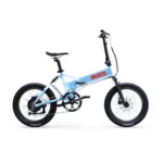 MATE FUSION E-Faltrad in Ocean Shimmer – kompaktes, faltbares E-Bike für urbane Mobilität