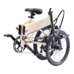 gefaltetes E-Bike der Marke Mate Icon in der Farbe Ivory Moon