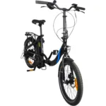UrbanBiker Mini E-Faltrad in Schwarz – kompaktes, faltbares E-Bike für urbane Mobilität