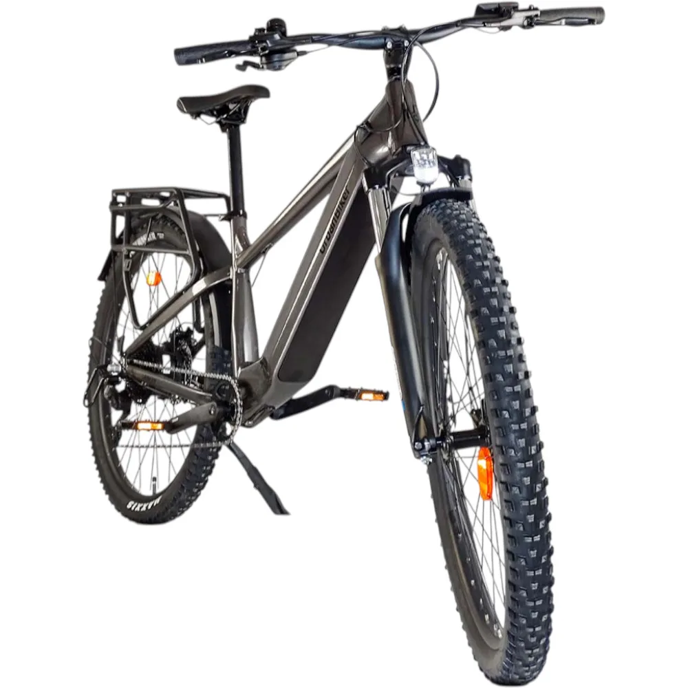 UrbanBiker UB300 FE E-Mountainbike in Anthrazit – robustes Elektro-Mountainbike für anspruchsvolle Strecken