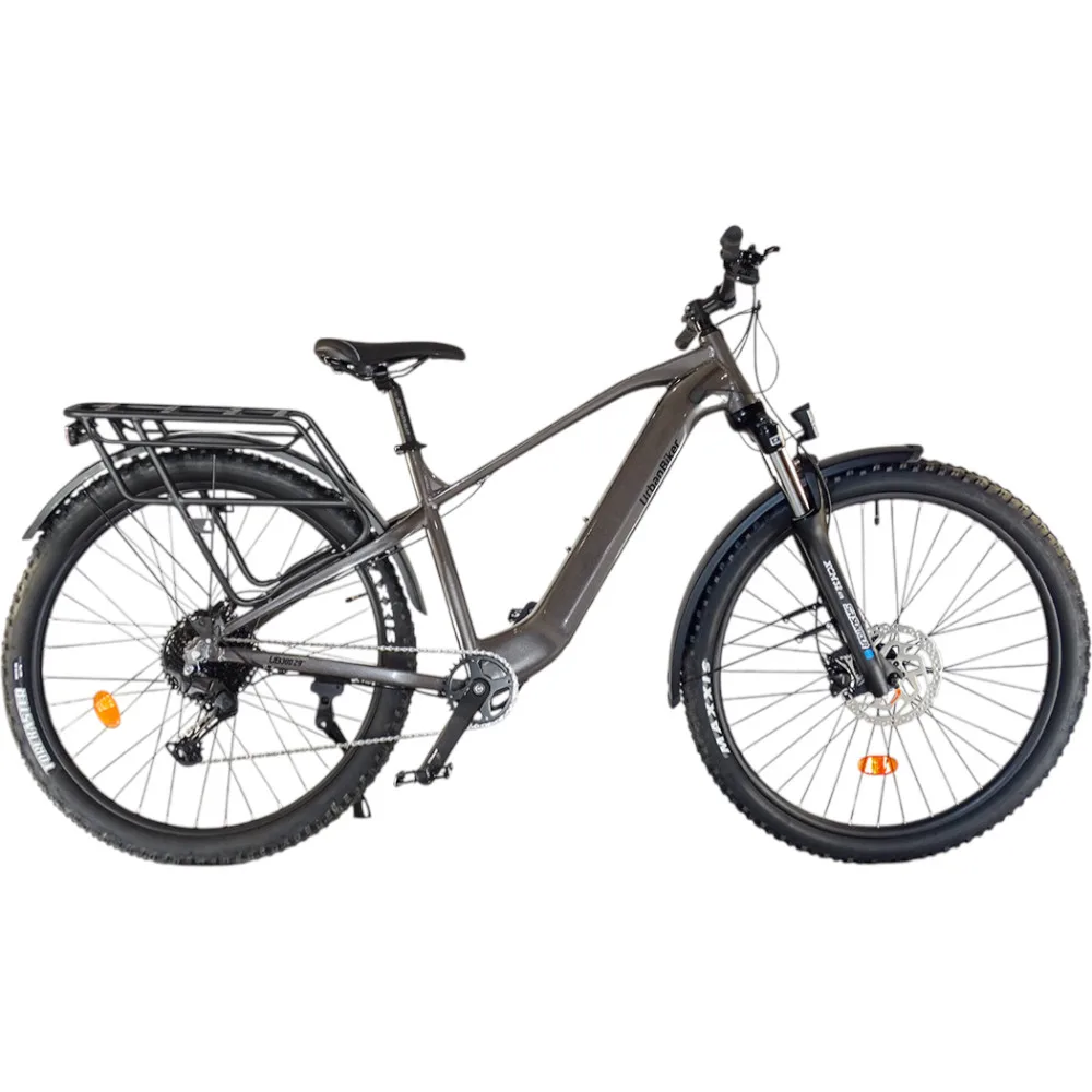 UrbanBiker UB300 FE E-Mountainbike in Anthrazit – robustes MTB für Offroad und anspruchsvolle Trails