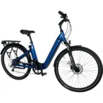 UrbanBiker UB200 E-Citybike in Blau – kompaktes, leistungsstarkes E-Bike für urbane Mobilität