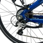 Detailansicht des Motors der Marke Shimano am UrbanBiker UB200 E-Bike