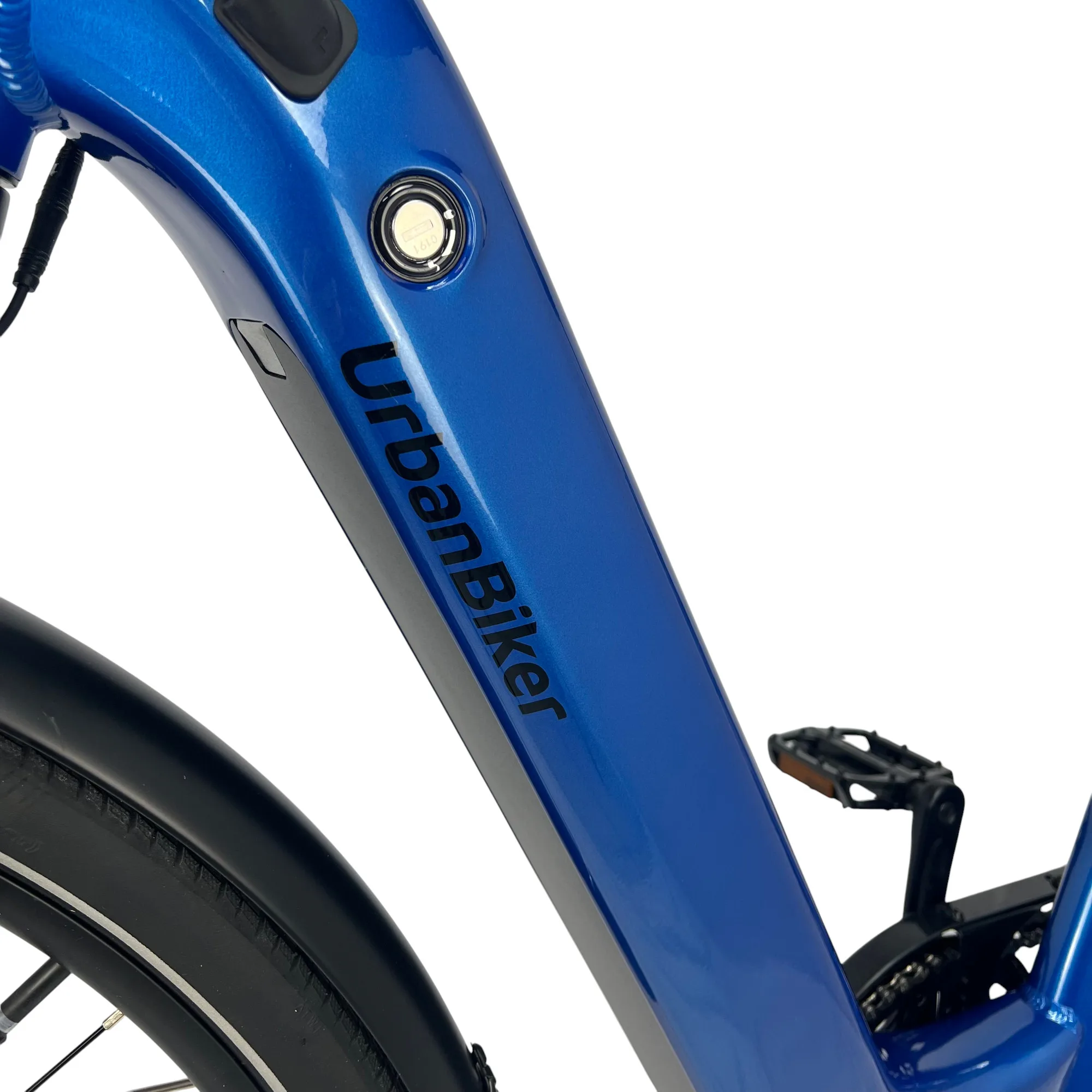 UrbanBiker UB200 E-Bike Rahmen – Nahaufnahme