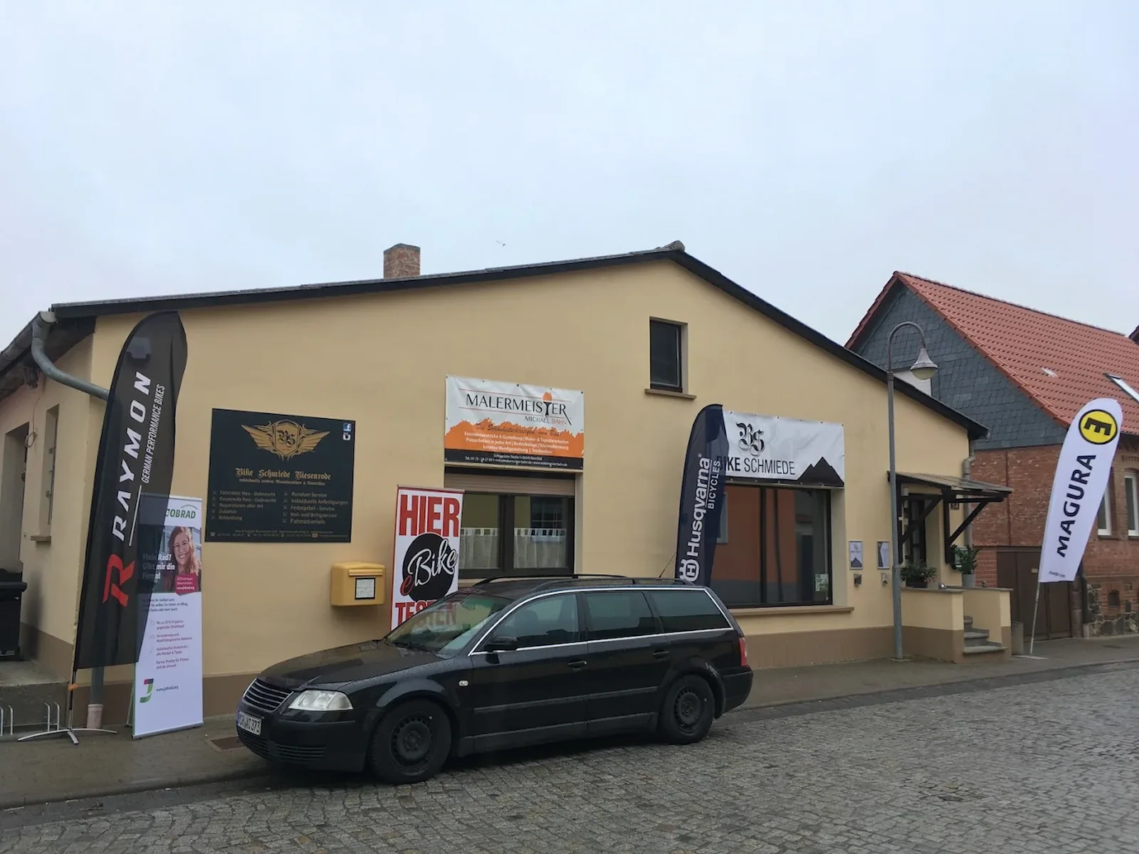 E-Bikes kaufen in Arnstein – Bike Schmiede Biesenrode Ladenansicht