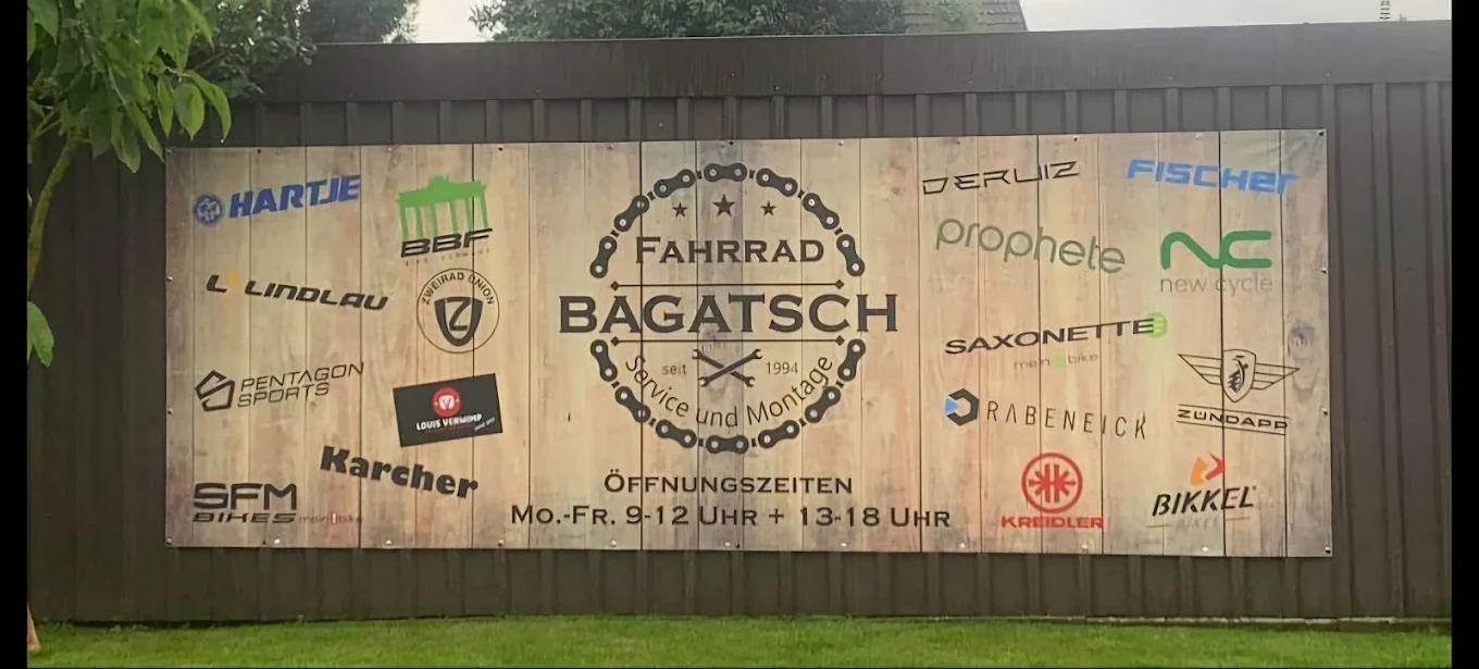 E-Bikes kaufen in Zeven – Fahrrad Bagatsch Ladenansicht