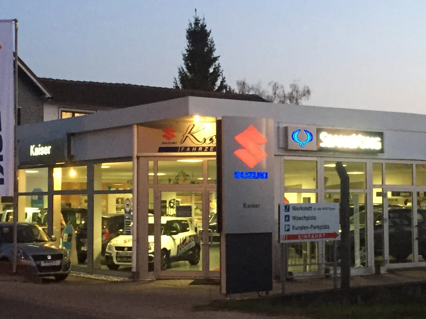 E-Bikes kaufen in Bad Salzungen – Fahrzeughaus Kaiser Ladenansicht