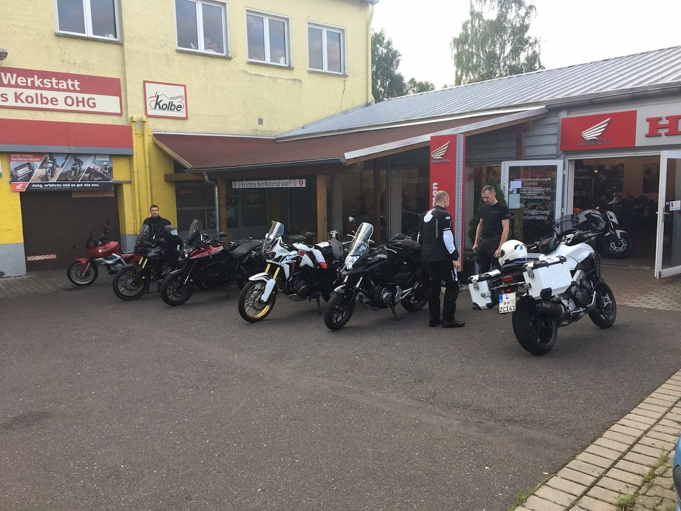 E-Bikes kaufen in Altenburg – Freie Kfz-Werkstatt-Motorradhaus Kolbe OHG Ladenansicht
