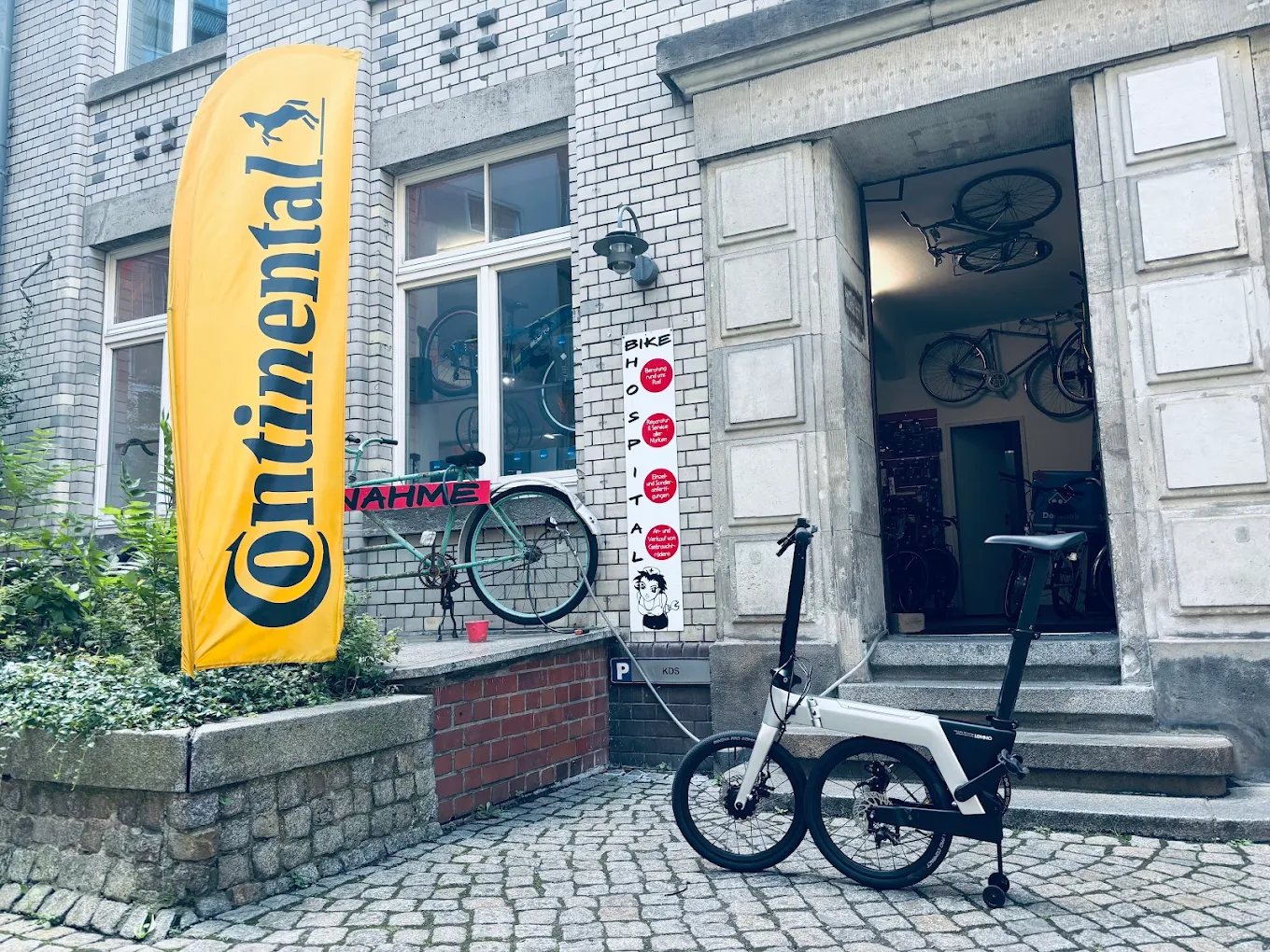 E-Bikes kaufen in Dresden – Bike Hospital Ladenansicht