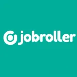 Logo von Jobroller in Grün and Weiss