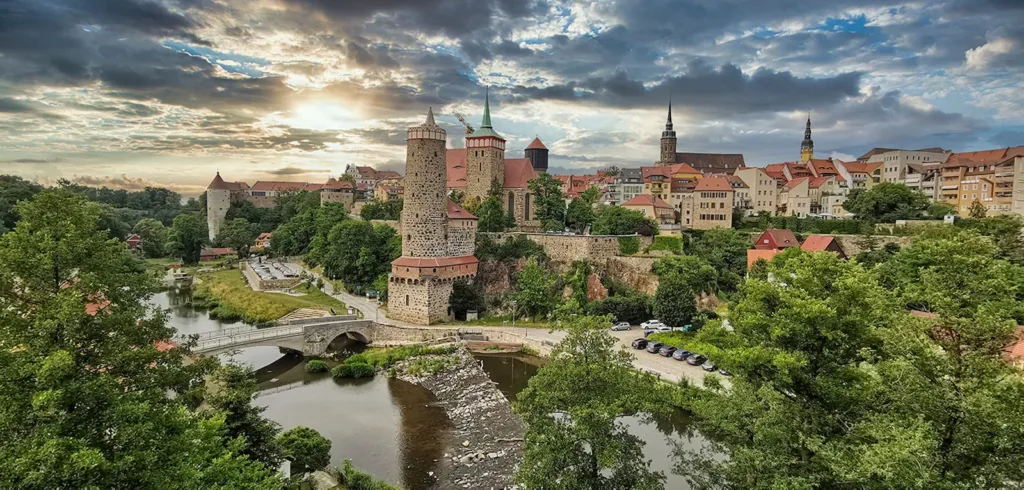E-Bikes kaufen in Bautzen – Blick auf die Stadt Bautzen