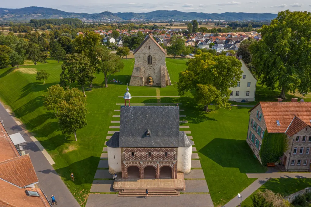 E-Bikes kaufen in Lorsch – Panorama über Lorsch und Umgebung