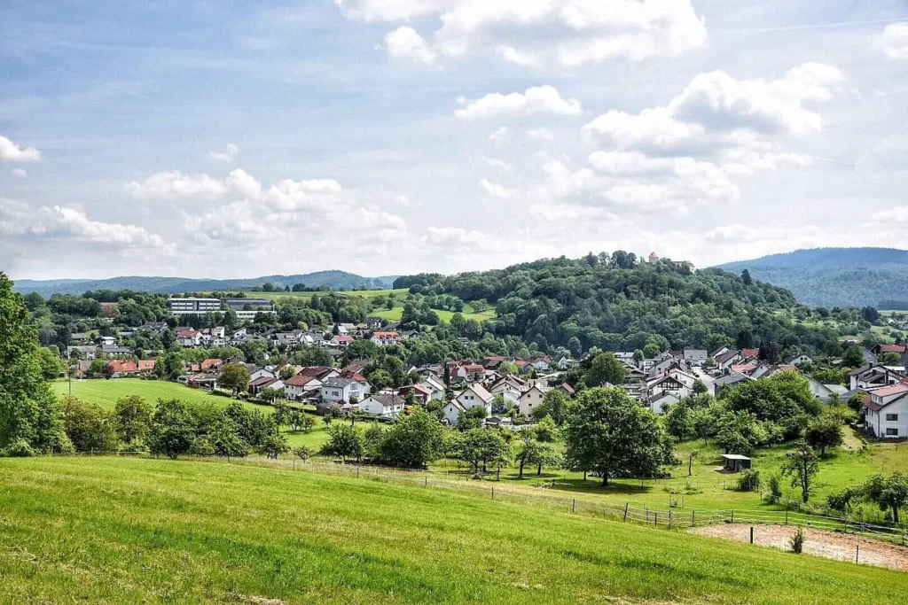 E-Bikes kaufen in Reichelsheim mit schönem Blick auf Reichelsheim